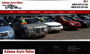 Adamsautosales.net thumbnail