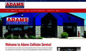 Adamscollisionservice.com thumbnail