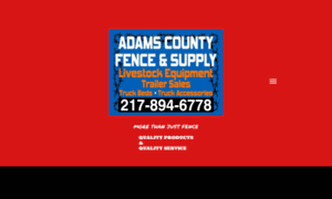 Adamscountyfence.net thumbnail