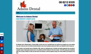 Adamsdental.com.au thumbnail