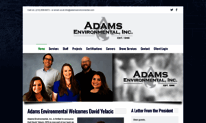 Adamsenvironmental.com thumbnail