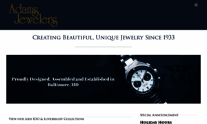 Adamsjewelers.com thumbnail