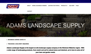 Adamslandscapesupply.ca thumbnail