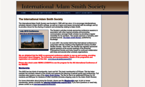 Adamsmithsociety.net thumbnail