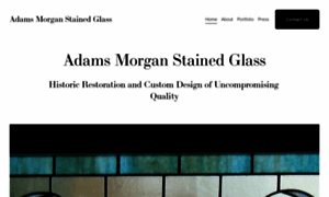 Adamsmorganstainedglass.com thumbnail