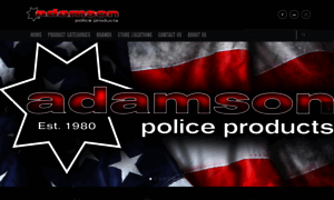 Adamsonpoliceproducts.com thumbnail
