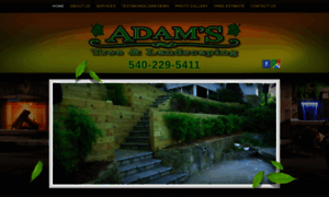 Adamstreeandlandscaping.com thumbnail