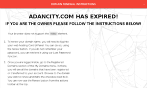 Adancity.com thumbnail