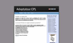 Adaptateur-cpl.fr thumbnail