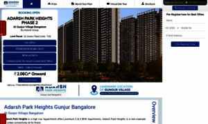 Adarsh-parkheights.com thumbnail