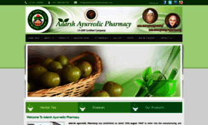 Adarshayurvedicpharmacy.com thumbnail