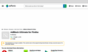 Adblock-ultimate-firefox.en.softonic.com thumbnail
