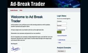 Adbreaktrader.com thumbnail