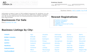 Adcanada.ca thumbnail