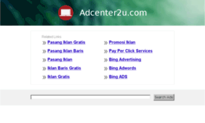 Adcenter2u.com thumbnail