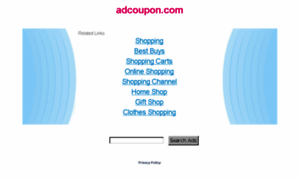 Adcoupon.com thumbnail