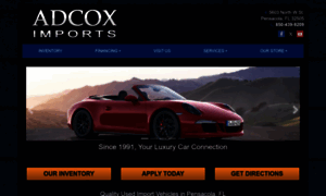 Adcoximports.com thumbnail