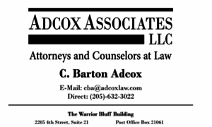 Adcoxlaw.com thumbnail