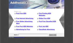 Addfreeadz.com thumbnail