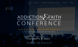 Addictionandfaithconference.com thumbnail