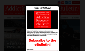 Addictionrecoveryebulletin.org thumbnail