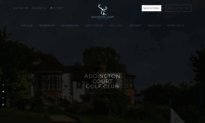 Addingtoncourt-golfclub.co.uk thumbnail