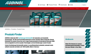 Addinol.oilfinder.net thumbnail