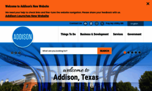 Addisontx.gov thumbnail