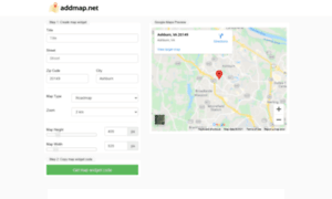 Addmap.net thumbnail