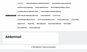 Addominali.it thumbnail