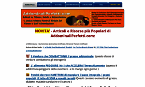 Addominaliperfetti.com thumbnail