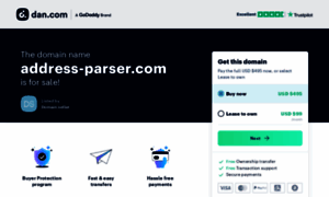 Address-parser.com thumbnail