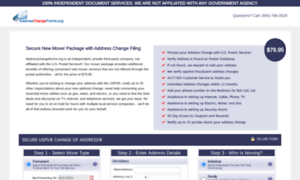 Addresschangeforms.org thumbnail