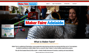 Adelaide.makerfaire.com thumbnail