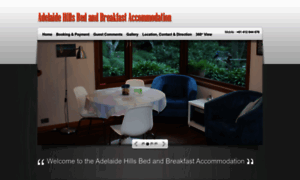 Adelaidehillsbedandbreakfast.com thumbnail