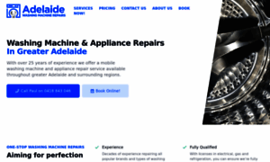 Adelaidewashingmachinerepairs.com.au thumbnail