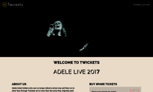 Adele.twickets.co.uk thumbnail