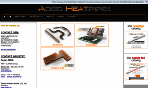 Adeo-heatpipe.com thumbnail