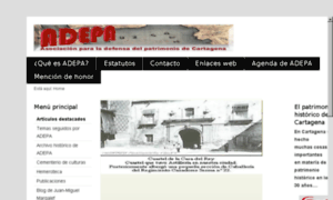 Adepa-patrimonio.org thumbnail