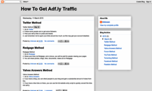 Adflytraffic101.blogspot.com.au thumbnail