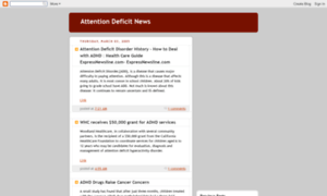 Adhdnews.blogspot.com thumbnail