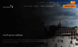 Adheo.cerfrance.fr thumbnail