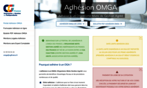 Adhesion-omga.fr thumbnail