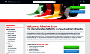 Adhesives1.com thumbnail