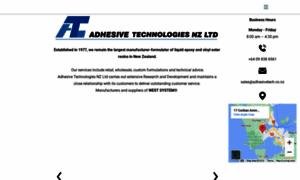 Adhesivetechnologies.co.nz thumbnail