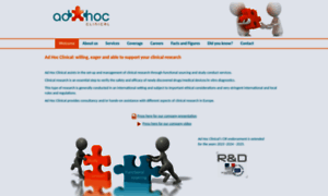 Adhoc-clinical.com thumbnail