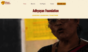 Adhyayanfoundation.org thumbnail