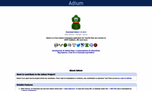 Adiumx.com thumbnail