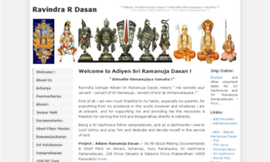 Adiyenramanujadasan.org thumbnail