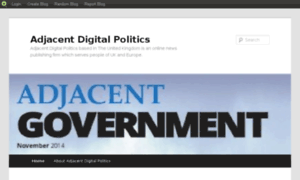 Adjacentdigitalpolitics.blog.com thumbnail